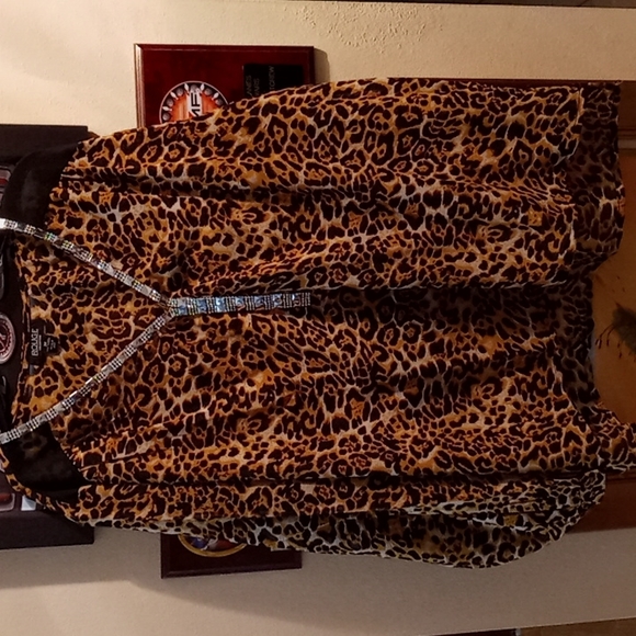 Rouge! Tops - Tiger top in 3x